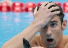 Após ficar sem medalha nos 400 m medley, Phelps diz que fez uma 