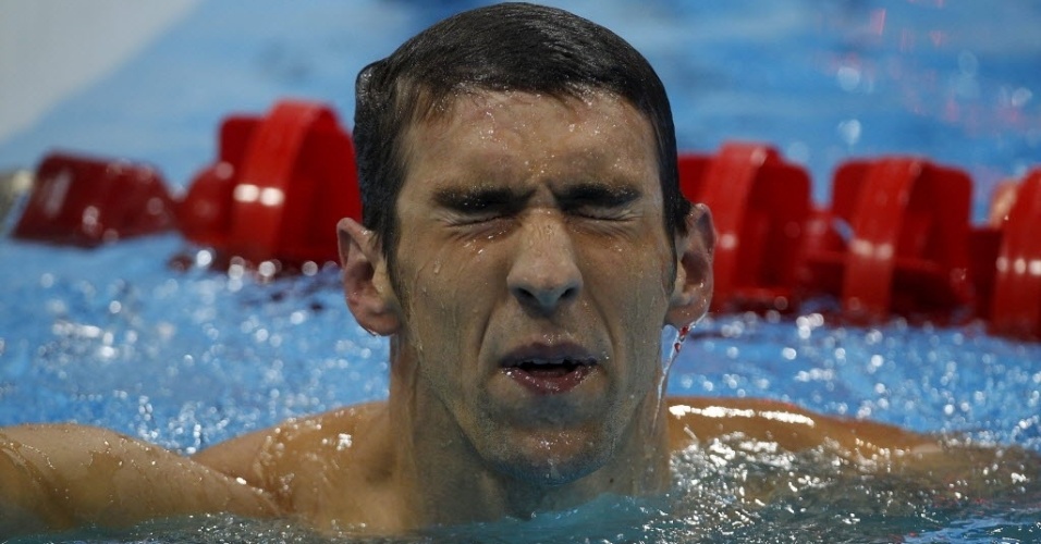Phelps não gosta de seu resultado na prova dos 400 m medley em Londres