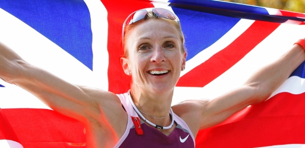 Britânica Paula Radcliffe era uma das esperanças de medalhas dos anfitriões em Londres