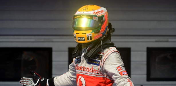 Hamilton venceu na Hungria e confirmou o bom trabalho da McLaren nesta etapa - AFP PHOTO / DIMITAR DILKOFF