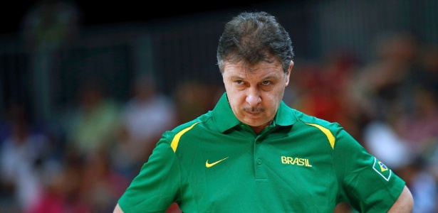 Ruben Magnano admitiu que situação do Brasil é complicada, mas se apegou às chances matemáticas - REUTERS/Mike Segar