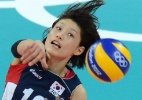 Camisa 10 da Coreia faz 34 pontos e comanda vitória contra a Sérvia no vôlei - AFP PHOTO/KIRILL KUDRYAVTSEV