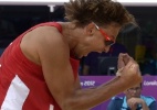 Sem dificuldades, duplas da Letônia e da Noruega vencem na 2ª rodada do vôlei de praia - AFP PHOTO / DANIEL GARCIA