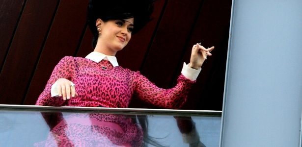 Katy Perry apresentou seu novo filme, "Katy Perry: Part of Me 3D" para a imprensa nesta segunda-feira (30/7/12) - Foto RioNews