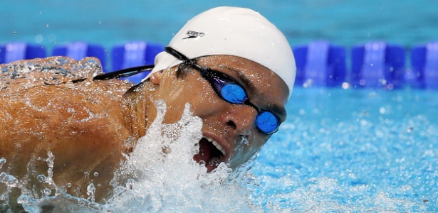 Kaio Márcio foi campeão mundial em piscina curta, em 2006, nos 100 m borboleta