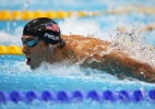 Narrador dá ouro para Phelps faltando cem metros de prova - Getty Images