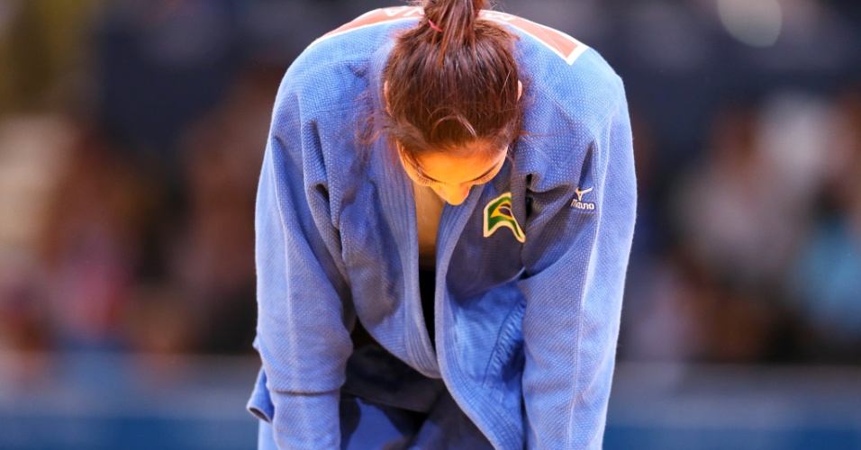 Mariana Silva foi derrotada pela chinesa Lili Xu na primeira rodada da categoria até 63 kg do judô olímpico