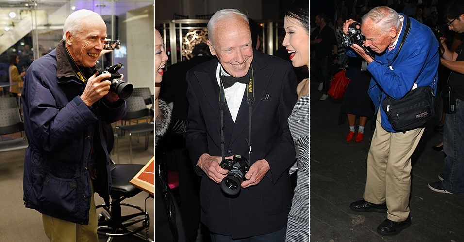 O fotógrafo veterano Bill Cunningham mostrou que o bem vestir independe de idade - Getty Images