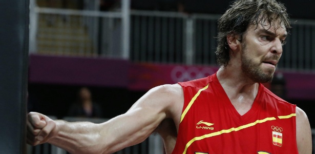 Espanhol Pau Gasol ficará de fora da Eurobasket para se recuperar de problemas físicos - Juan Carlos Hidalgo/EFE