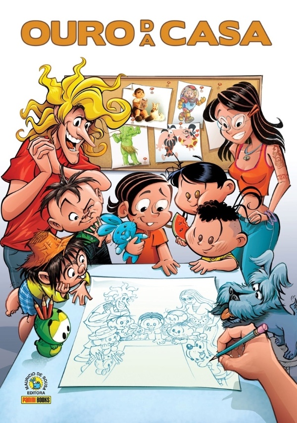 80 profissionais da Mauricio de Sousa Produções foram convidados para apresentar suas versões dos personagens da Turma da Mõnica  - Divulgação