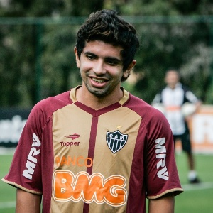 Guilherme, que será titular contra o Coritiba, espera ter sequência para recuperar vaga na equipe - Bruno Cantini/Site do Atlético-MG