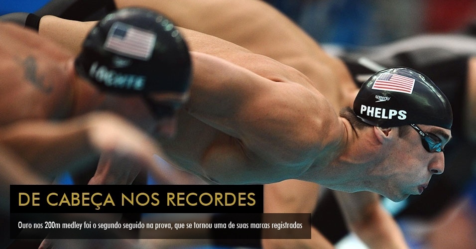 Michael Phelps: 13ª medalha