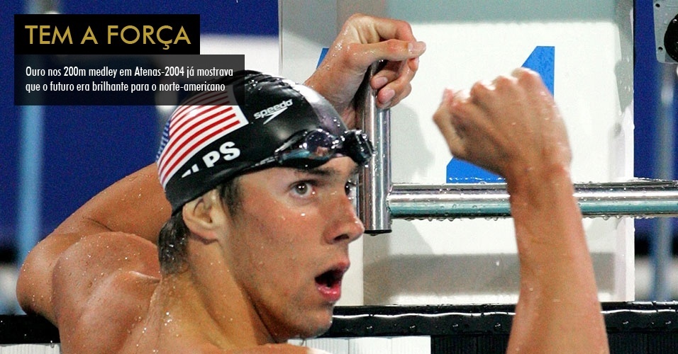 Michael Phelps: 6ª medalha