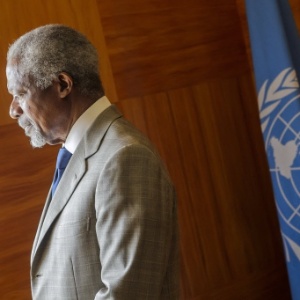 O ex-secretário-geral da ONU, Kofi Annan - AFP
