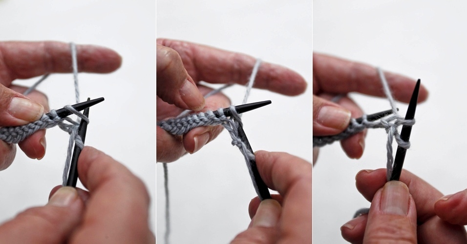 Capa de tricô para pufe - passo a passo - Leandro Moraes/UOL