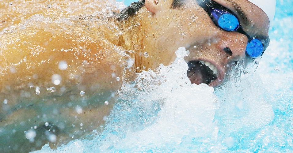 Kaio Márcio foi eliminado na primeira rodada dos 100 m borboleta dos Jogos Olímpicos