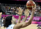 Argentina leva susto com pivô de 2,17 tunisiano, mas vira e vence 2ª nos Jogos - EFE/Larry S. Smith
