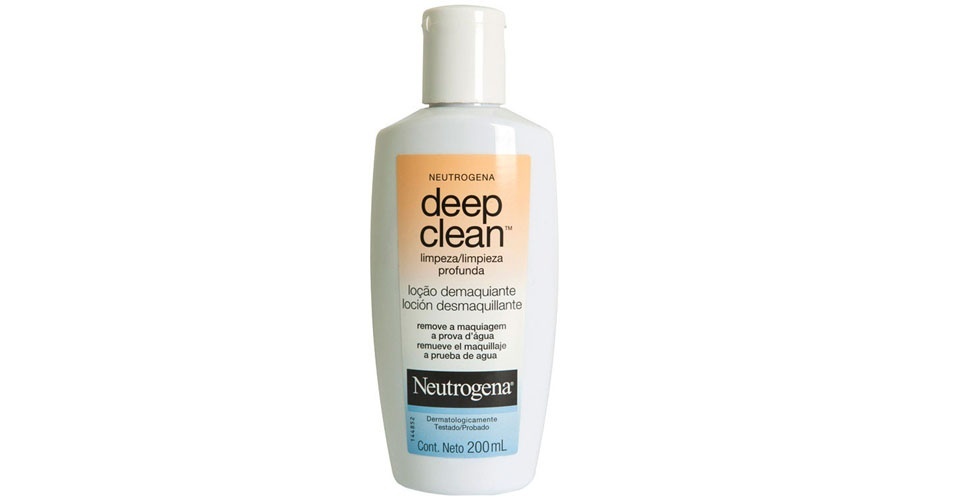 Neutrogena Deep Clean Demaquiante. - Divulgação