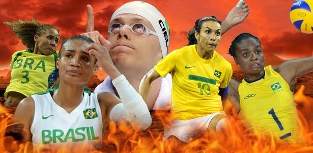 Brincando com fogo: handebol, basquete, natação, futebol e vôlei, um dia quente para o Brasil em Londres