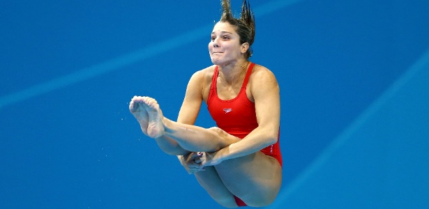 Juliana Veloso compete nos saltos ornamentais em Londres-2012