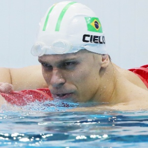 Cielo conseguiu índice, mas não sabe se defenderá o título mundial dos 50 m em piscina curta - Flavio Florido/UOL