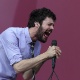 A banda americana Passion Pit se apresenta no Lollapalooza em Chicago, nos EUA. O festival vai ter shows de Black Sabbath, The Black Keys, Red Hot Chilli Peppers e Jack White (3/8/12) - Steve C. Mitchell/Invision/AP