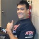 Lyoto Machida posta foto em sua conta de twitter logo após o combate com os dizeres: "Obrigado Brasil! Thank you" - Arquivo pessoal