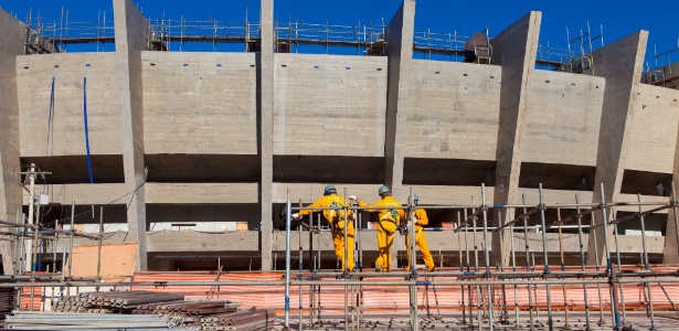 Estádio Mineirão tem mais de 70% das obras prontas