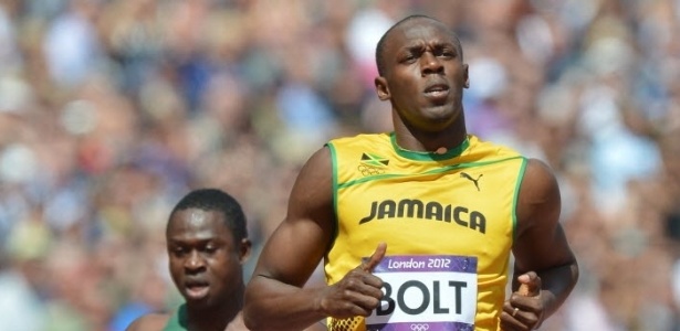 Usain Bolt corre nas eliminatórias dos 100 m rasos; jamaicano venceu com facilidade