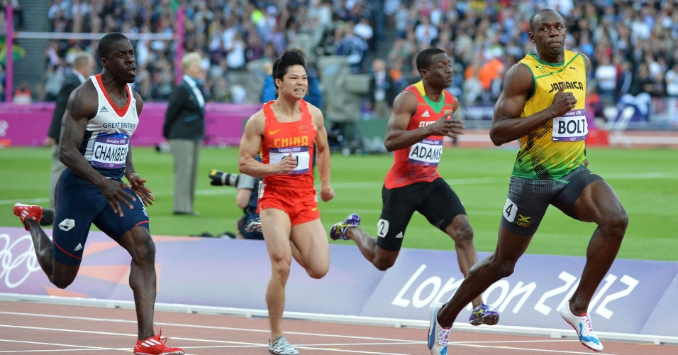 Jamaicano Usain Bolt domina série semifinal dos 100 m rasos, neste domingo