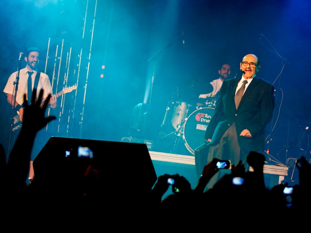 O ator Edgar Vivar, famoso por ter interpretado o Senhor Barriga no programa "Chaves", se apresentou em uma casa de shows em São Paulo (5/8/12). Edgar está em turnê com o espetáculo "Senhor Barriga Ainda Jovem" onde canta e conta histórias de bastidores  - AgNews