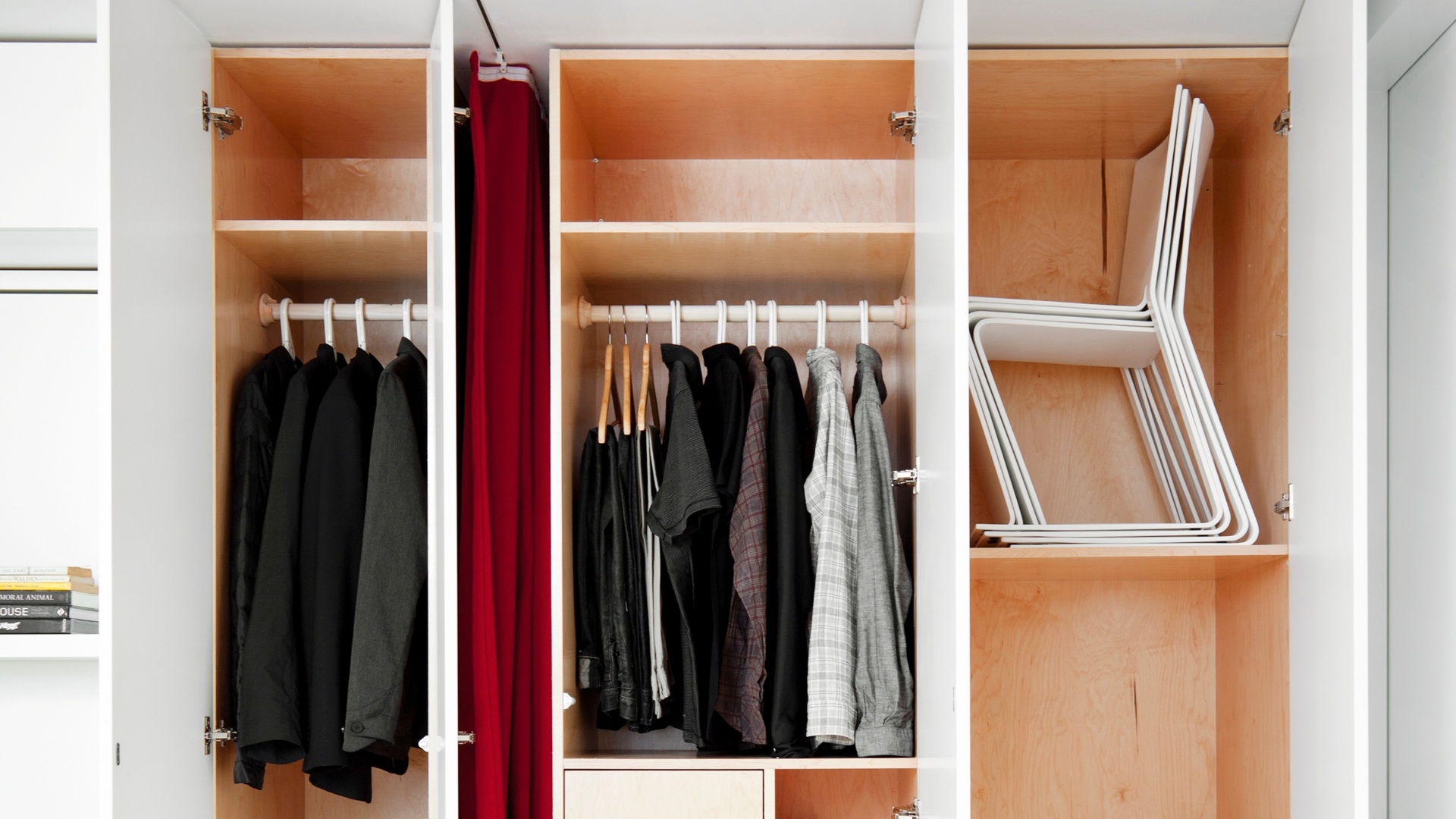 Apartamento de 39 m² em NY tem paredes móveis e 102 m² de área útil, pela modificação dos ambientes (Imagem do NYT, usar apenas no respectivo material) - Trevor Tondro/ The New York Times