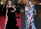 Saiba como deixar as pernas bonitas antes de encarar a moda da fenda dos vestidos - Getty Images e AgNews