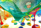 Artistas crochetam incríveis playgrounds para crianças - Masaki Koizumi/ The TreeHugger/ Discovery