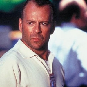 Bruce Willis no filme Armageddon, de 1998 - Divulgação