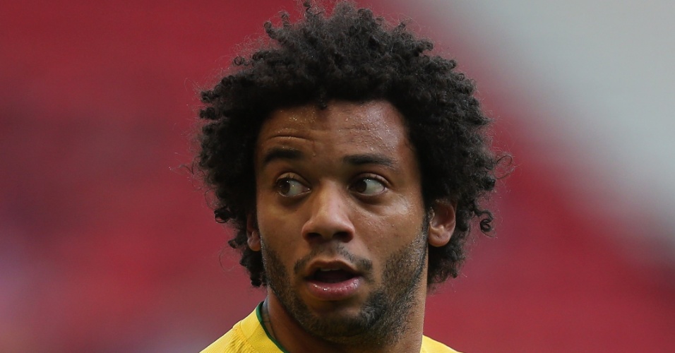 Marcelo, lateral da seleção brasileira de futebol