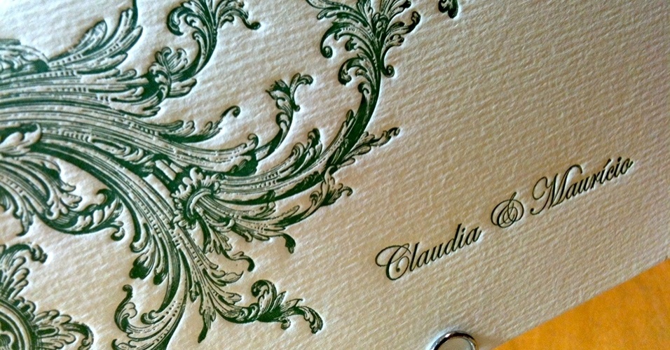 Imagem para matéria de convites de casamento - QStampa/Divulgação