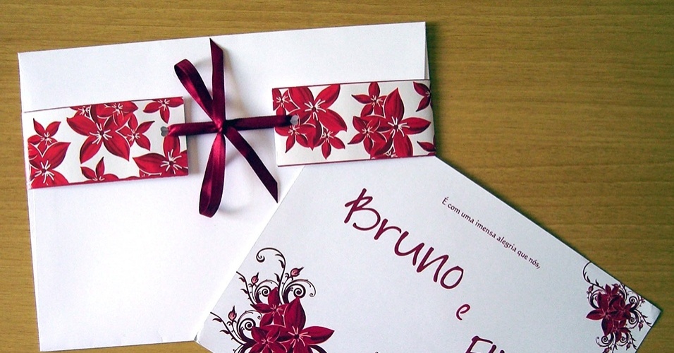 Imagem para matéria de convites de casamento - Galeria de Convites/Divulgação