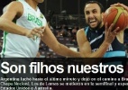 Blog: jornal argentino não perdoa freguesia e provoca brasileiros após derrota no basquete - Reprodução