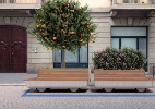 O Tree Trolley transporta jardins comunitários e oferece serviços tecnológicos - Divulgação