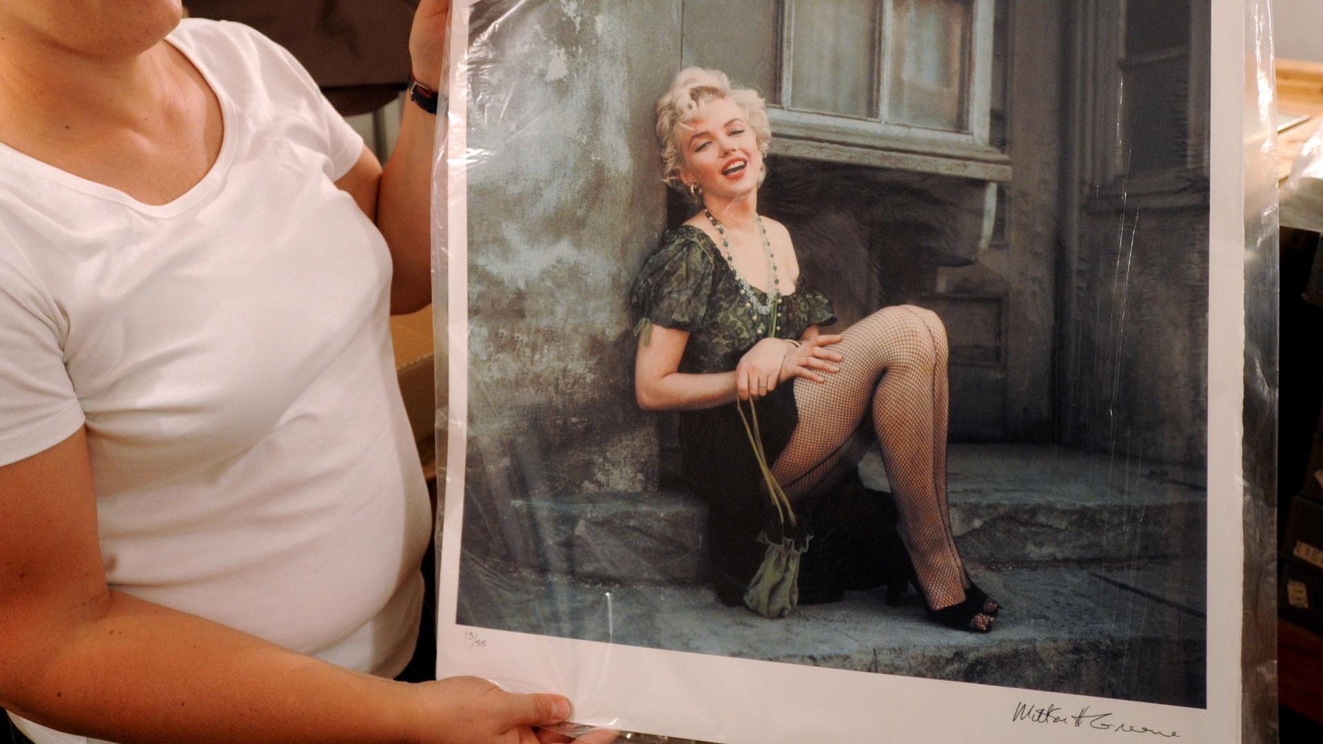 As 60 fotografias reunidas nessa mostra, que conta com a curadoria de Anna Wolska, pertencem a uma coleção de imagens de celebridades assinada pelo reconhecido fotógrafo Milton Green (9/8/12) - Alik Keplicz/AP