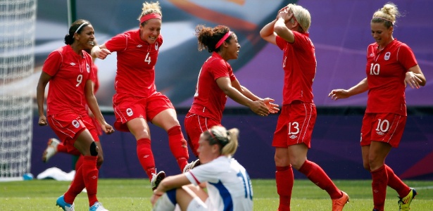 França teve quase 20 chances de gol contra as canadenses, que aproveitaram uma de suas três