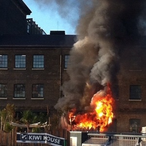 "Sede" da Nova Zelândia em Londres teve incêndio durante churrasco