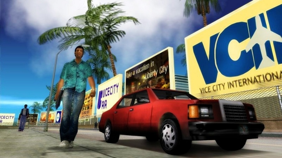GTA Vice City foi lançado em 2002 - Divulgação