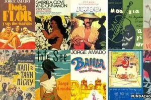 Os livros de Jorge Amado foram traduzidos para 49 línguas - Fundação Jorge Amado/Divulgação