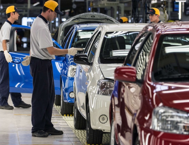 Fábrica da Toyota em Sorocaba (SP): regime apoia empresas que priorizam produção nacional - AFP