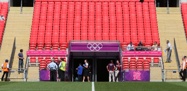 Wembley recebeu a final do futebol olímpico em Londres-2012: ingresso foi mais barato