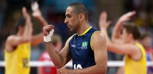 Volta de Serginho é uma das grandes novidades do vôlei masculino do Brasil para a temporada 2015 - Getty Images