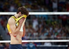 Brasil desperdiça dois match points, vê Rússia virar e é prata de novo no vôlei masculino - Getty Images