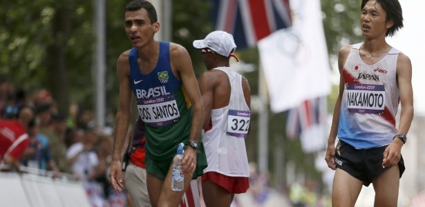 Marílson dos Santos terminou na quinta colocação na maratona em Londres